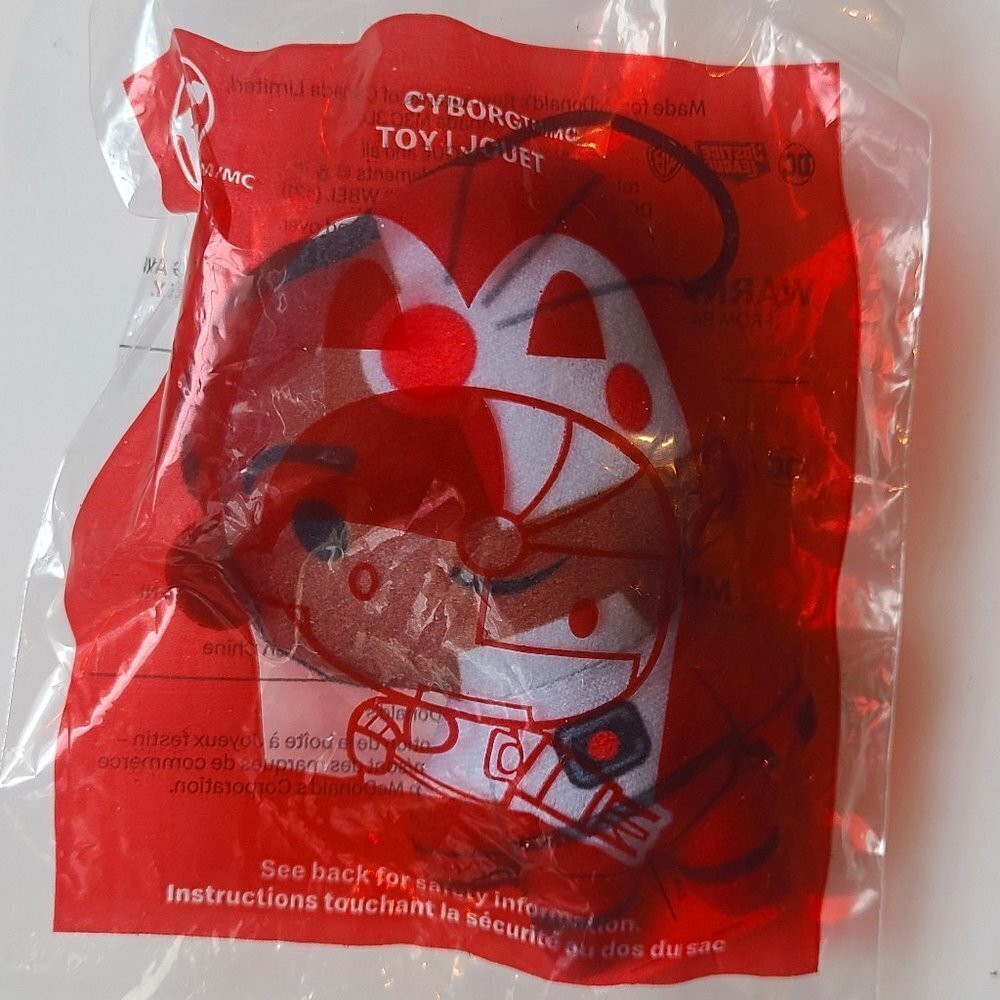 *Free Add-on* McDonald's Happy Meal Toy - DC - Cyborg Plush